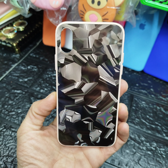 کاور قاب طرح الماس آینه ای برای گوشی آیفون x/xs