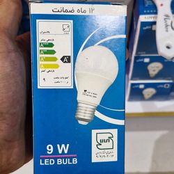 لامپ 9 وات ال ای دی بالاستیران مهتابی