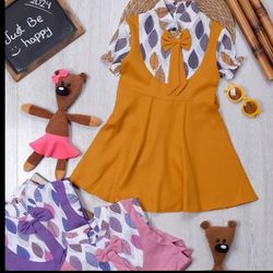 پیراهن دخترانه پنج سال تا نه سال