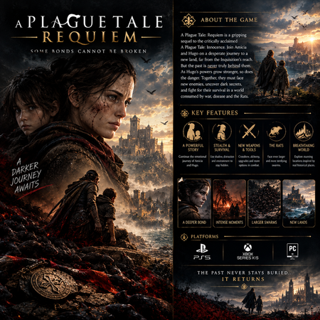 اکانت قانونی : A Plague Tale Requiem