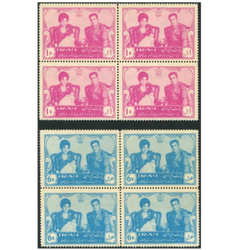 بلوک تمبر تولد ولیعهد رضا 1340