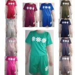 ست کراپ و شلوارک