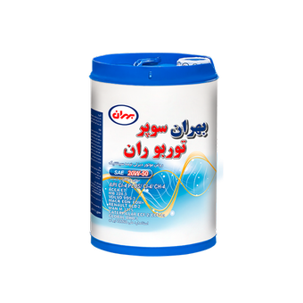 روغن موتور بهران سوپر توربو ران دیزل 20W50 حجم 20 لیتر