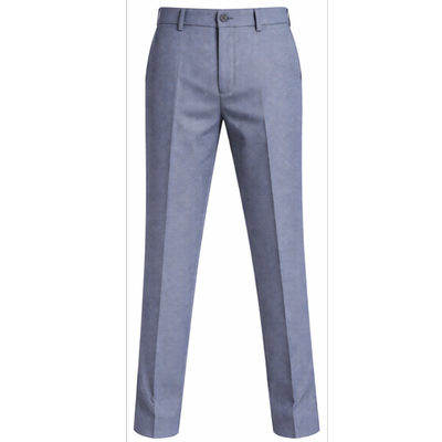 شلوار پارچه ای آبی دیپلماتیک پارچه فاستونی برفکی