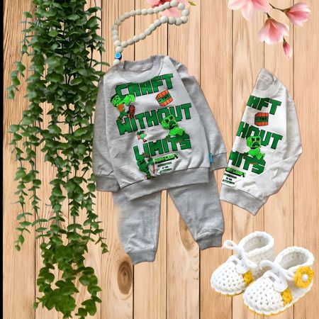 بلوز شلوار ماین کرافت🌱