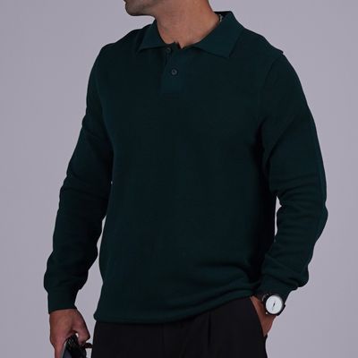 بافت یقه دار دکمه ای  کد 251010