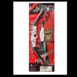 تیر و کمان با خنجر اسباب بازی رو کارتی مدل سوپر استار