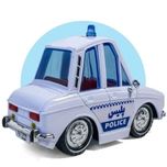 ماشین بازی پلیس مدل پیکان ورو جک * Police Policel Model