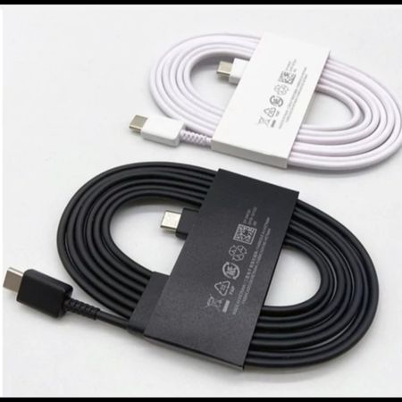 کابل شارژر 2 سر تایپ سی SAMSUNG مدل S23 اورجینال
