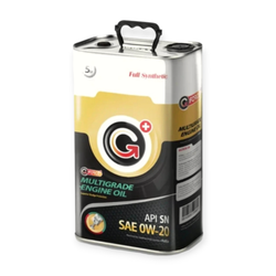روغن موتور جی فورس 0W-20 SN پنج لیتری