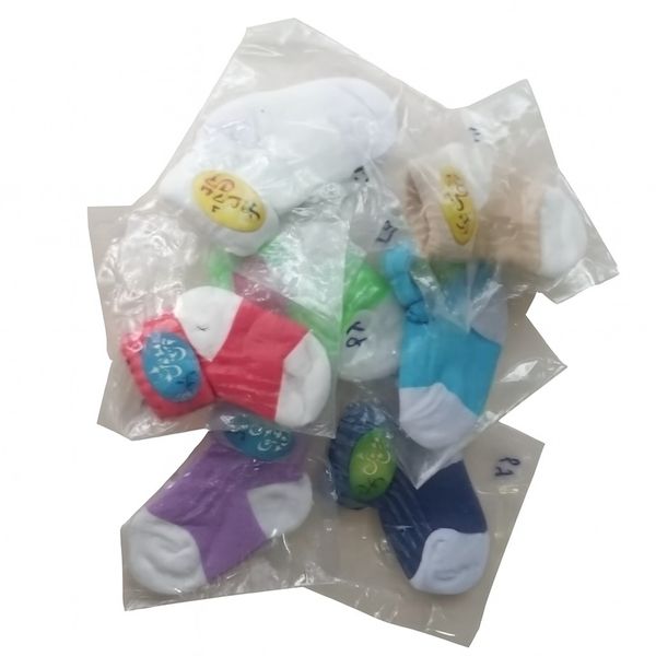 جوراب نوزاد مدل خوش پوش یادگاری