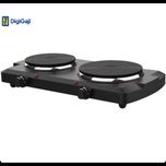اجاق برقی گرین لاین مدل GNPTDLESTOVBK دو شعله 2500 وات