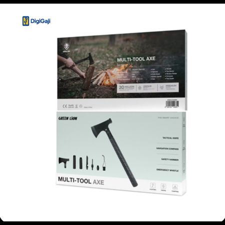 تبر چندکاره گرین‌لاین Green Lion Multi-Tool Axe مدل GL-MTA – مشکی