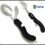 قاشق و چنگال کمپینگ Cutlery Set گرین لاین Green Lion 4 in 1 Cutlery Set