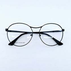 فریم عینک طبی گرد پسرانه رنگ مشکی مدل 1190