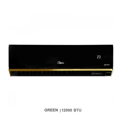 کولر گازی گرین اینورتر پنل مشکی 12000 مدل SDKB-CH12F1C1A2P