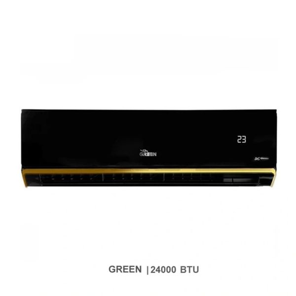 کولر گازی گرین اینورتر پنل مشکی 24000 مدل SDKB-CH24F1C1A2P
