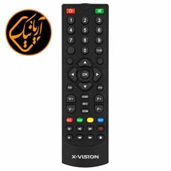 کنترل اصلی شرکتی گیرنده دیجیتال ایکس ویژن X.VISION 1251 اورجینال با کیفیت بسیار عالی