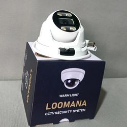 دوربین مدار بسته AHD مدل دوربین دام 5مگاپیکسل دید در شب رنگی کد DM4-05LF-W/5MP . میکروفن دار