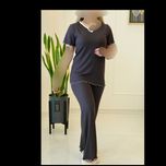 تیشرت شلوار خرجکار گیپور کنف