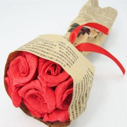 گل مصنوعی کاغذی