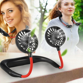 پنکه گردنی شارژی دارای LED