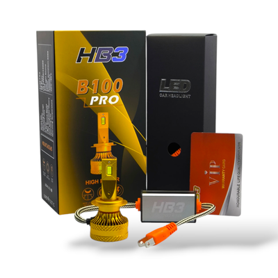 هدلایت B100Pro برند HB3 بسته دوعددی