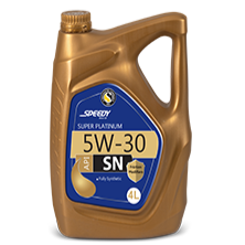 روغن موتور اسپیدی سوپر پلاتینیوم 5w30 SN حجم 4 لیتر