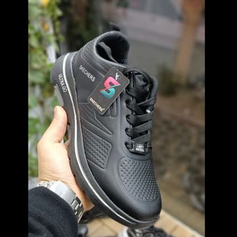 کفش اسپرت اسکیچرز مشکی تمام زنانه