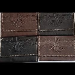 کیف مدارک چرم مصنوعی با طرح فروهر