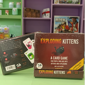 بازی گربه های انفجاری Exploding kittens