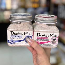 اسکراب شیر الاغ صورتی Donkey milk