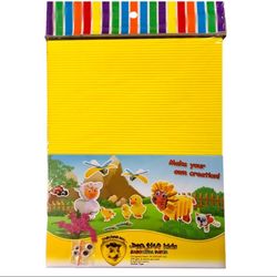 مقوا موج دار رنگی جگوار مدل جاکورتا سایز A4