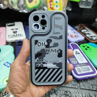 کاور قاب آیفون 12promax مدل سیلیکون solid طرح اسپرت طرح2