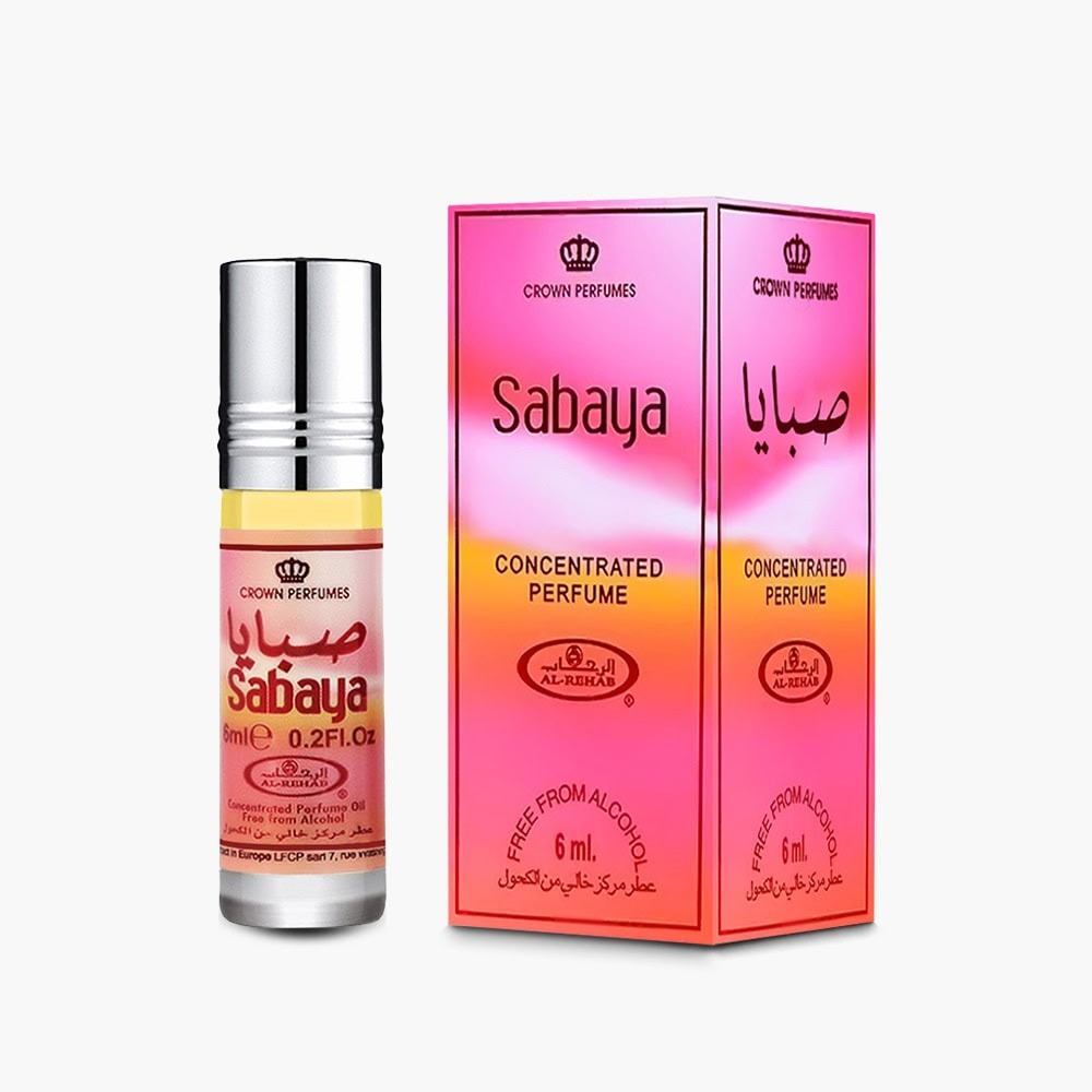 عطر روغنی الرحاب مدل صبایا Sabaya حجم 6 میلی لیتر