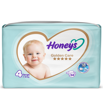 پوشک هانیز سایز 4