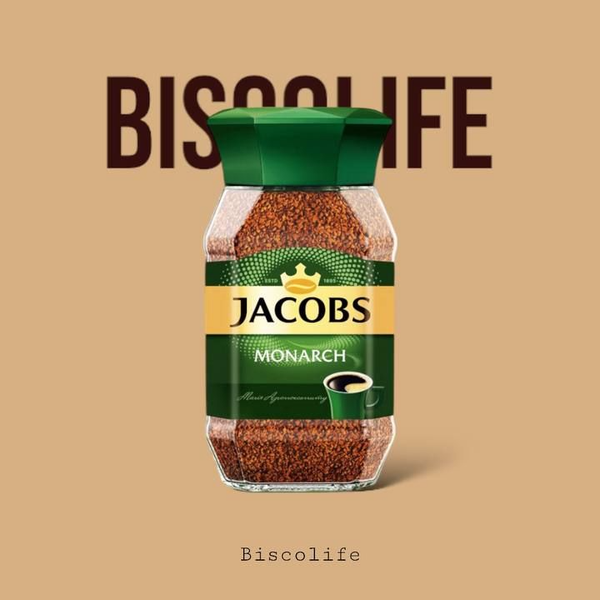 قهوه فوری جاکوبز Jacobs مدل monarch وزن 195 گرم