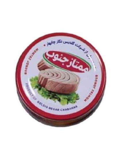 کنسرو ماهی تون در روغن  ممتاز جنوب - 180 گرم 24 عددی