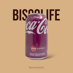 نوشابه با طعم گیلاس قوطی کوکاکولا - coca cola