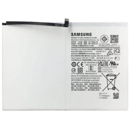 باتری تبلت سامسونگ Samsung/x205/ T500 Tab A7 10.4 با کد فنی SCUDWTN19 مشخصات