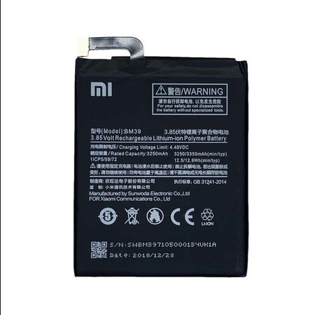 باتری موبایل شیائومی مدل BM39 مناسب برای گوشی Mi6