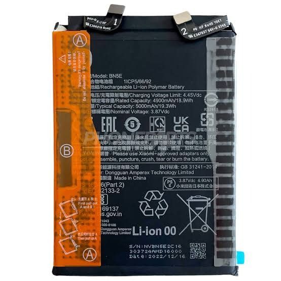 باتری گوشی شیائومی Redmi Note 11 Pro 4G کد فنی BN5E