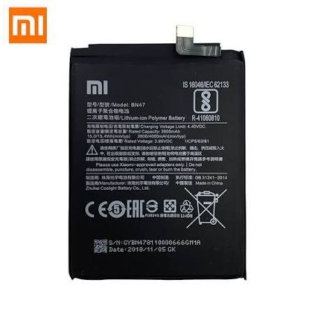 باتری اصلی شیائومی Xiaomi Redmi A2 Lite / Redmi 6 Pro مدل BN47