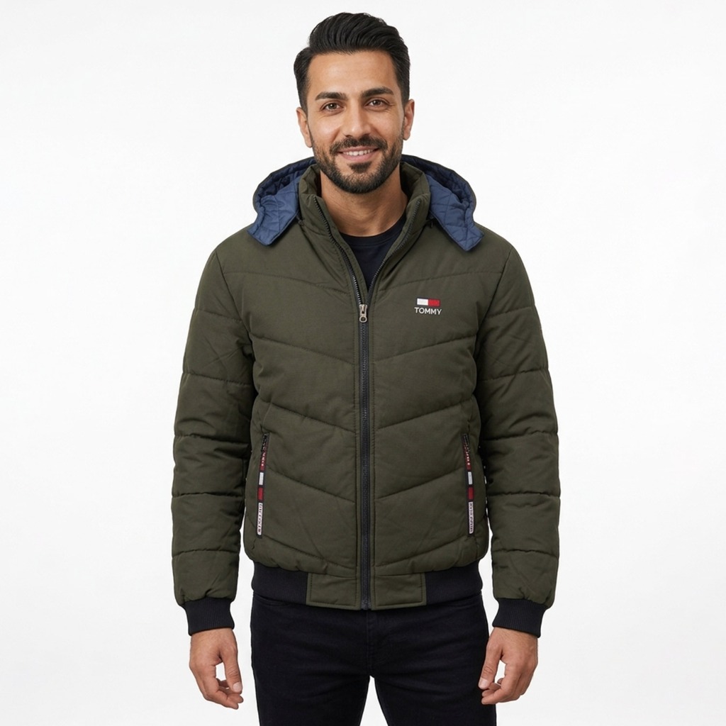 کاپشن مموری مردانه فری سایز Tommy