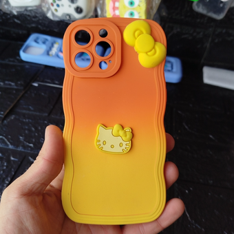 کاور قاب آیفون 13promax مدل فانتزی برجسته سیلیکون