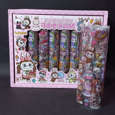 برچسب رولی طرح لبوبو