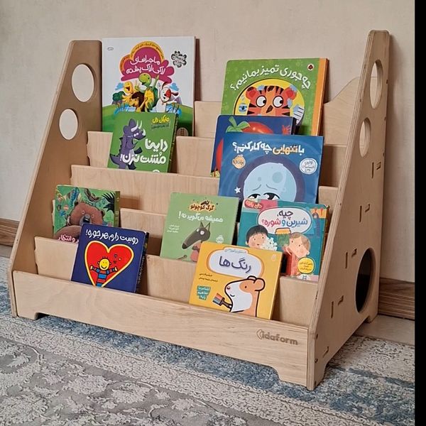 کتابخانه پنج طبقه مدل مونته سوری