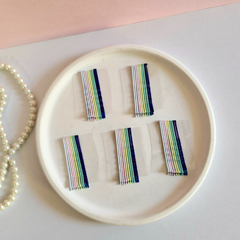 گیره مویی رنگی