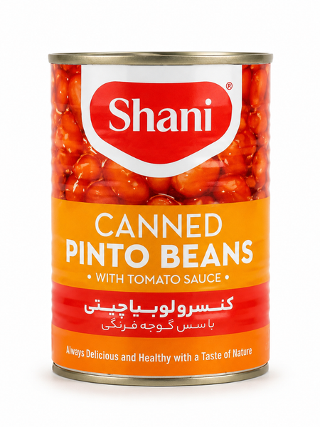 کنسرو لوبیا چیتی شانی 350 گرم 12 عددی