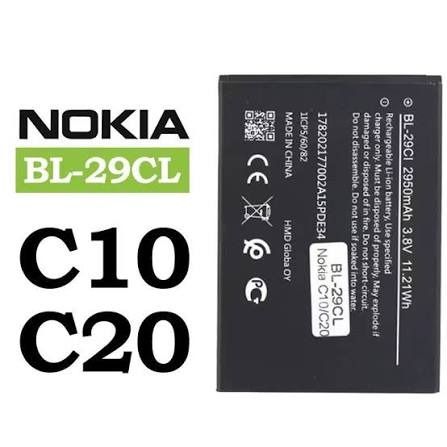 Original Nokia C10 / Nokia C20 Battery BL-29CIباتری اورجینال نوکیا